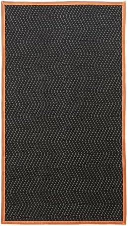 Amazon Basics Reinforced Tear-Resistant Moving Blankets, 72" x 40", Black, 6-Pack