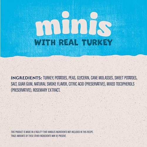 Natural Balance Limited Ingredient Mini-Rewards Turkey Grain-Free Dog Training Treats for Dogs | 5.3-oz. Canister (Pack of 2)