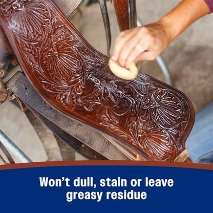 Farnam Leather New Easy-Polishing Glycerine Saddle & Leather Cleaner, 64 oz