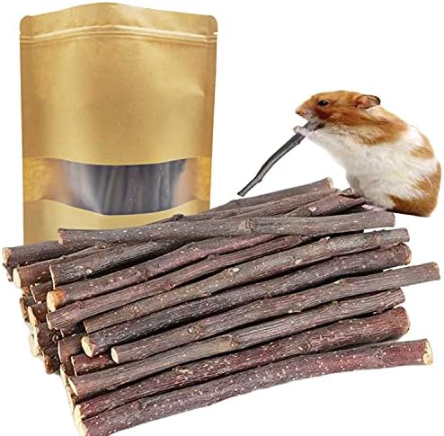 ANDES Natural Apple Sticks, Molar Chew Toys for Rabbit Bunny10oz(300g)