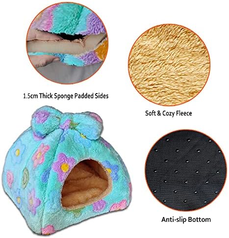 Guinea Pig Bed, Hideout House for Small Animals, Warm & Cozy