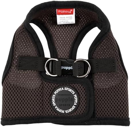 PUPPIA International Harness Soft B Vest, X-Small, Brown