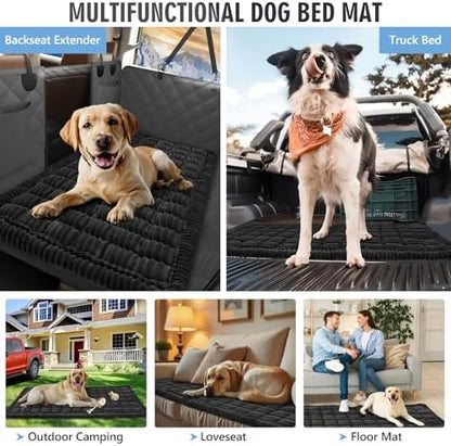 Dog Bed for Car Back Seat, Non-Slip Backseat Pet Mat XL, 59”X27.5”