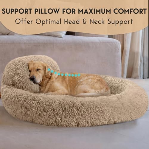 XL Dog Bed for Large Sized Dog - 45'' Extra Large Dog Bed, Washable Dog Bed