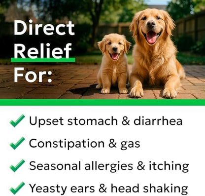 BARK&SPARK Probiotics for Dogs - Digestive Health Supplement Chews
