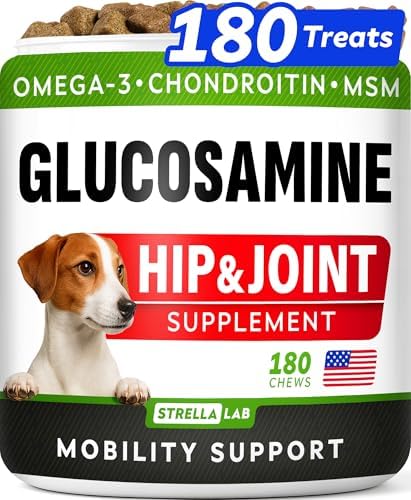 Advanced Glucosamine for Dogs, Chondroitin & MSM Hip Joint Supplement Chews