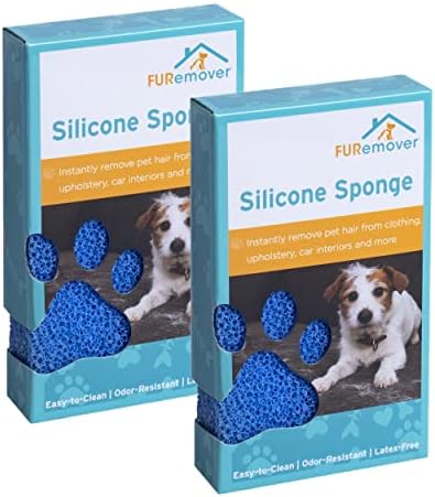 FURemover Pet Hair Remover for Car, Clothes, Couch - Portable Dog & Car Hair Remover, 2pk