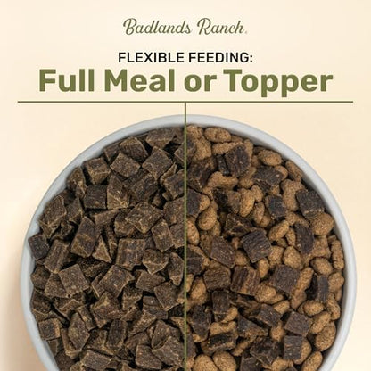 BADLANDS RANCH Air-Dried Beef Dog Food, 87% Real Meat, 64 oz