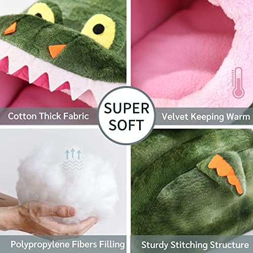 JanYoo Rat Bed Hut Guinea Pig Hideout House Small Animal Tent Accessories Rabbit Hideaway Igloo Supplies for Cages(XL,Crocodile)