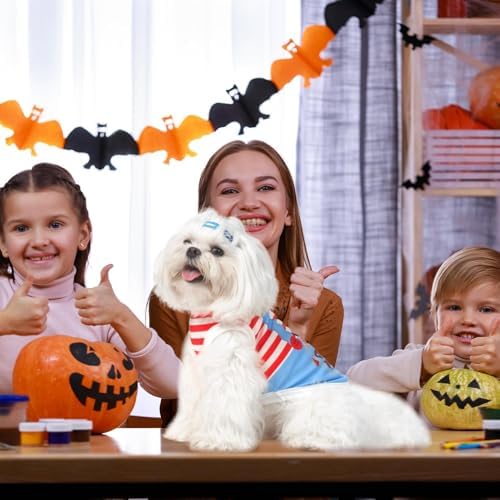 BINGPET Dog Halloween Shirt, Deadly Doll Funny Costume, Soft Cotton T-Shirt