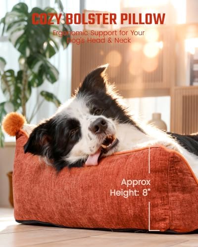 Orthopedic Dog Beds Couch Extra Large Sized Dogs, 43" L