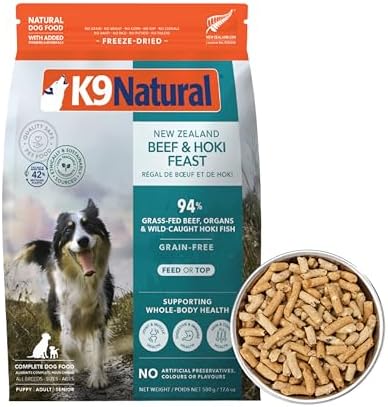 K9 Natural - Freeze Dried High Protein Grain-Free Dog Food Or Topper