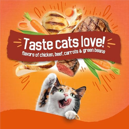 Purina Friskies Tender and Crunchy Combo Dry Cat Food, (4) 3.15 lb Bag