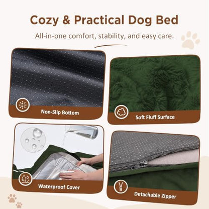 Comfort Expression Waterproof Orthopedic Dog Bed for Extra Large Dogs