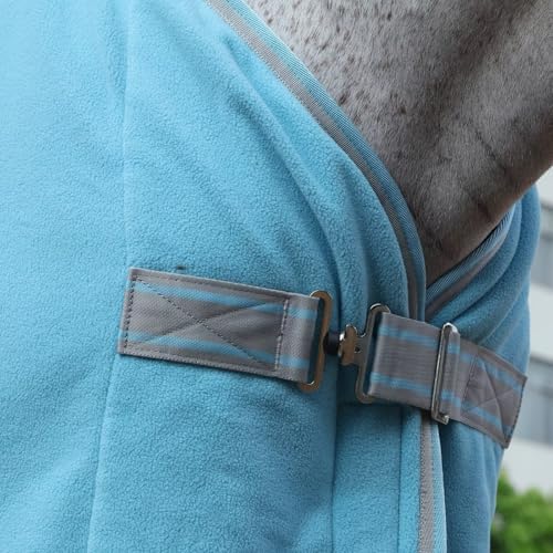 LEAFOREST Horse Fleece Blanket Exercise Cooler Liner Soft Moisture Wicking