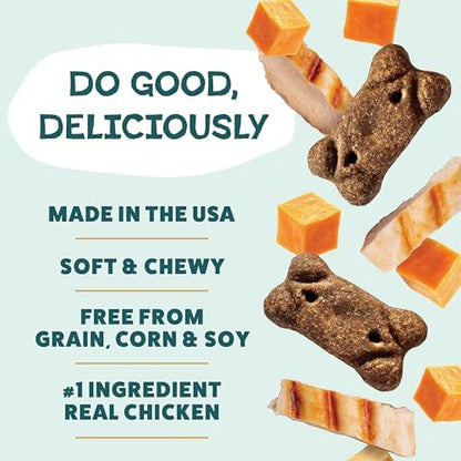 Shameless Pets Cheeky Chicken Meaty Tenders, Soft Dog Treats, 8oz