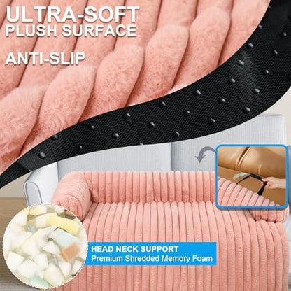 Dog Couch Bed,Pet Couch Cover For Sofa,Dog Couch Cover Protector(Pink, XL)