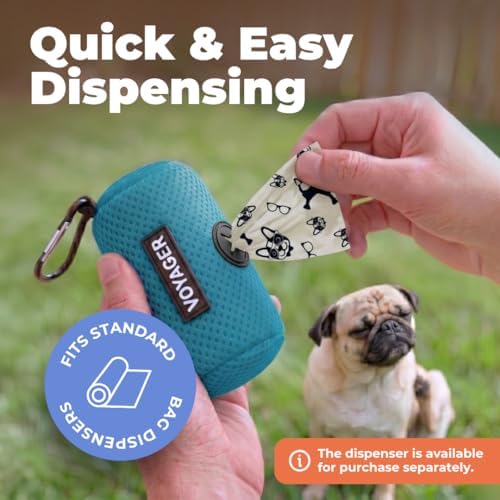 Best Pet Supplies Poop Bags for Dogs - White, 150 Count