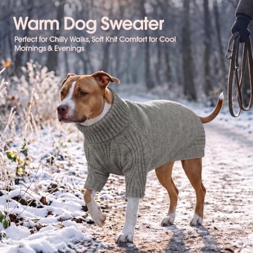 Great Dane Sweater,5XL Extra Large Sweater for Giant Breed Dogs in Winter