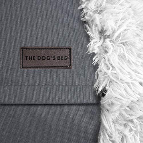 The Dog’s Bed Calming Donut Dog Bed, Machine Washable Removable Zip Cover