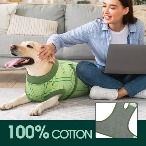 Kuoser Recovery Suit for Dogs After Surgery, Female Dog Onesie for Surgery