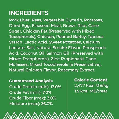 Buddy Biscuits Trainers 10 oz. Bag of Training Bites Soft & Chewy Dog Treats Made with Chicken Flavor (Pack of 2)