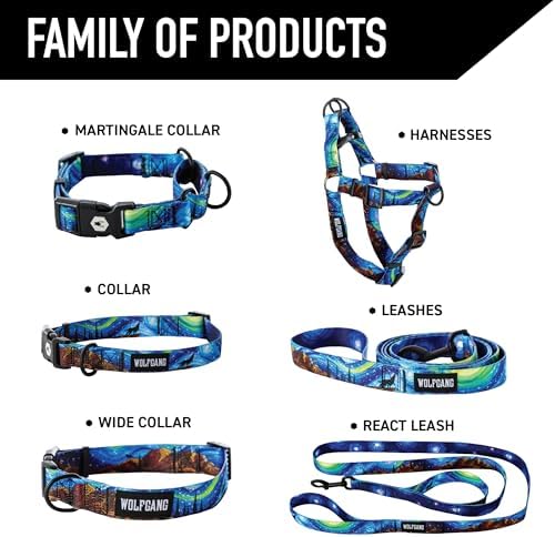 Wolfgang Venture Dog Harness Starrywolf Print Large