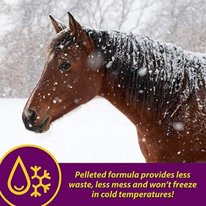 Farnam Horse Health Red Cell Pellets, Vitamin-Iron-Mineral Supplement for Horses, Helps Fill Important Nutritional Gaps in Horse's Diet, 4 lbs., 64-Day Supply (Pack of 4)