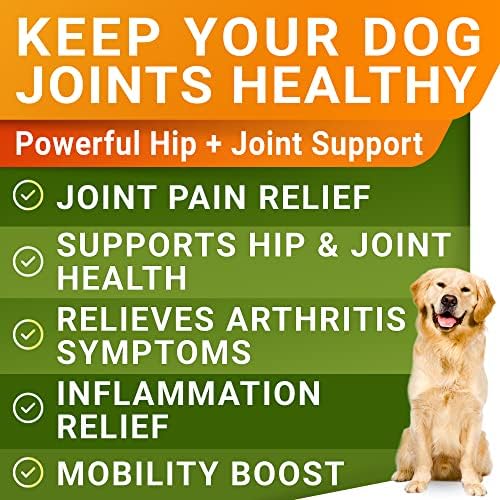 Liquid Glucosamine for Dogs w/Collagen, Hip Joint Supplement, Mobility Aid