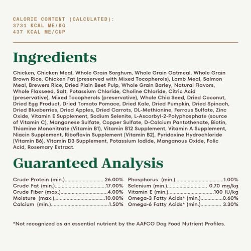Nutro Ultra Small Breed Adult Dry Dog Food, Chicken, Lamb & Salmon, 22 lb