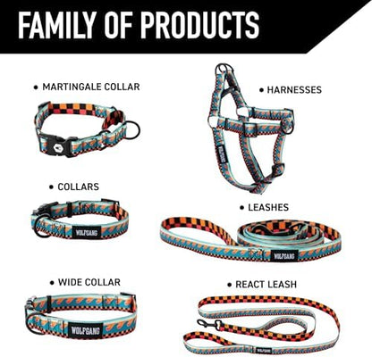 Wolfgang 5/8 Inch Venture Dog Leash Buenaonda Print Small