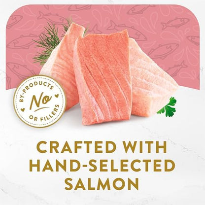 Purina Fancy Feast Appetizers Alaskan Salmon Food Topper, 10 Ct, 1.1 oz