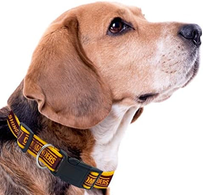 Pets First NFL Washington Commanders Dog & Cat Collar, Medium Football Team Collar - Licensed by The NFL, Team Color (WAC-3588-MD)