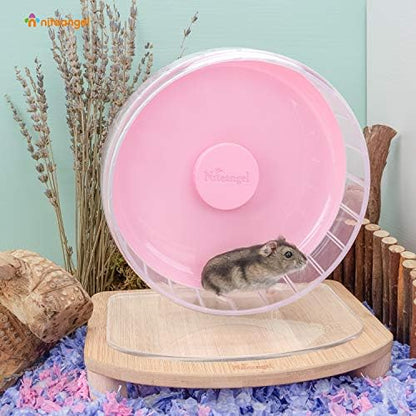 Niteangel Super-Silent Hamster Exercise Wheel: Quiet 8.2 inch Running Wheel