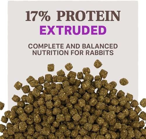 Blue Seal Fresh Show Hutch Deluxe 17 Rabbit Food - Resealable Packaging to Hold in Freshness, Promotes a Healthy Digestive System and Proper Intake - 4.5 LB Bag