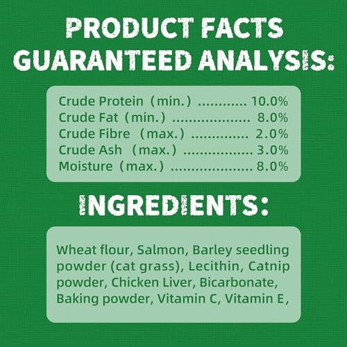 Just Try 36 OZ Cat Grass Treats for Indoor Cats Hairball Control
