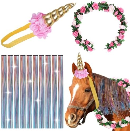 Horse Costume Bling Accessory for Real Horse Birthday Party Decor