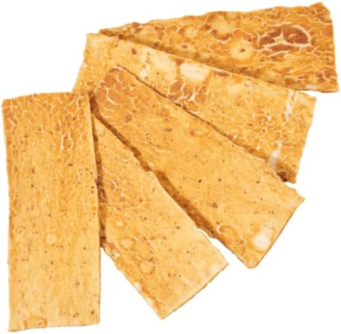 Fieldcrest Farms Nothin to Hide Flip Chips Chews for Dogs - All Natural Rawhide Alternative Treats for Dogs, Chicken, Beef or Peanut Butter Flavor Snack for All Breed Dogs (Peanut Butter, 8.5 Oz)