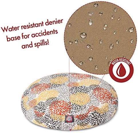 Majestic Pet Citrus Blooms Large Round Pet Bed