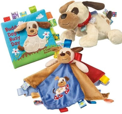 Mary Meyer Taggies Buddy Dog Character Blanket