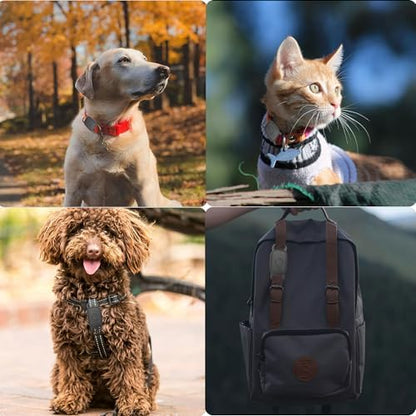 [2 Pack] Dog Collar Holder Case for Tile Pro 2024 Tracker