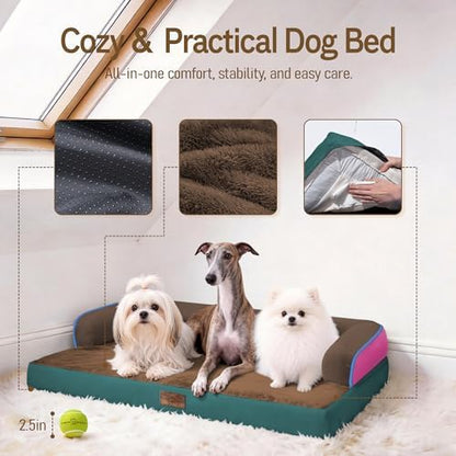 Comfort Expression Orthopedic XL Dog Bed for Large and Extra Large Dogs