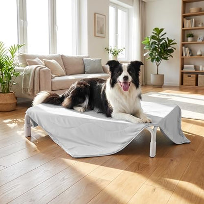 ZOMISIA Breathable Cooling Blanket for Large Dogs, Premium Pet Cooling Mat