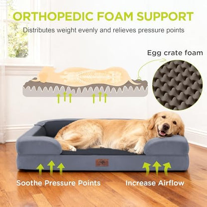 Waterproof Orthopedic Dog Bed for Extra Large Sized Dogs