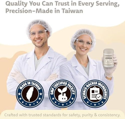 LOVITA Pets L-Lysine Powder for Cats & Dogs, Immune Support Pet Supplement with AjiPure L-Lysine and Vitamin C, Salmon Flavor for Daily Use, Includes Scoop, 4.2 Oz
