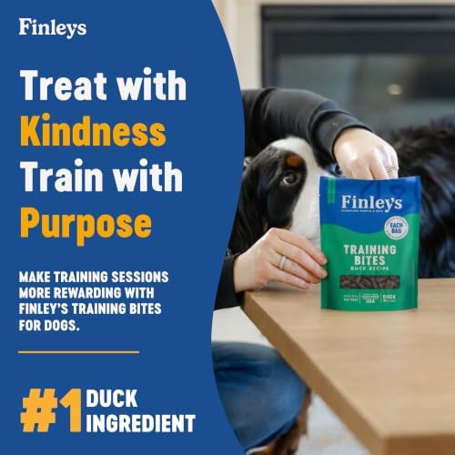 Finley's Training Treats Duck Soft Low Calorie Dog Treats, 16oz, 1 Pack