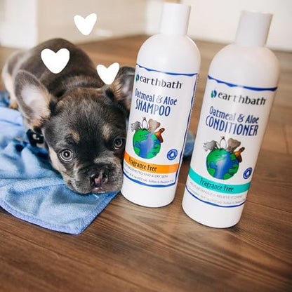 earthbath Oatmeal & Aloe Dog Shampoo, 16 fl oz (1 Pack)