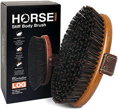 MAXIMILIAN Handmade Horse Brush Professional Horse Brushes for Grooming