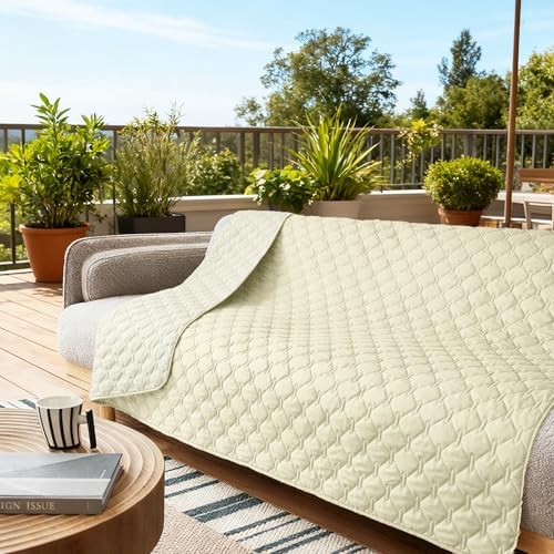 gogobunny Waterproof Pet Blanket for Bed, Washable Couch Cover for Dog Cat