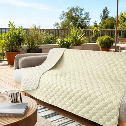 gogobunny Waterproof Pet Blanket for Bed, Washable Couch Cover for Dog Cat